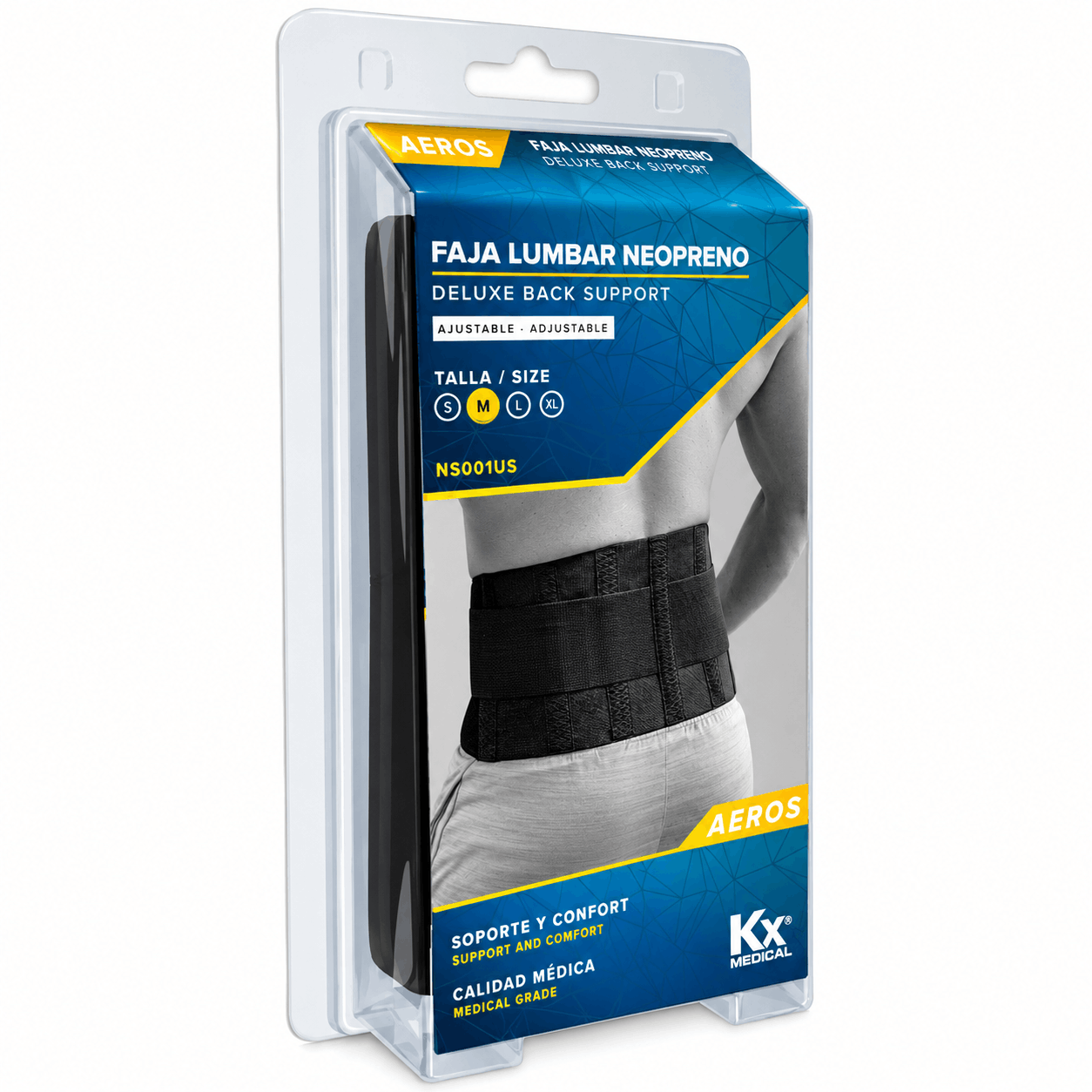 FAJA LUMBAR TALLA M KXMEDICAL