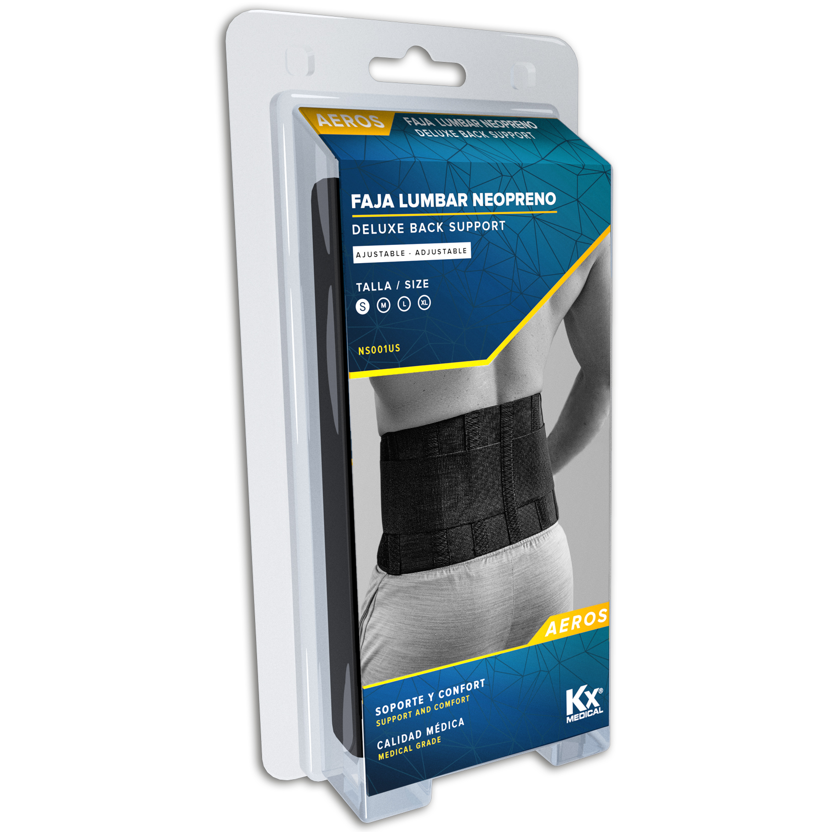 FAJA LUMBAR TALLA L KXMEDICAL