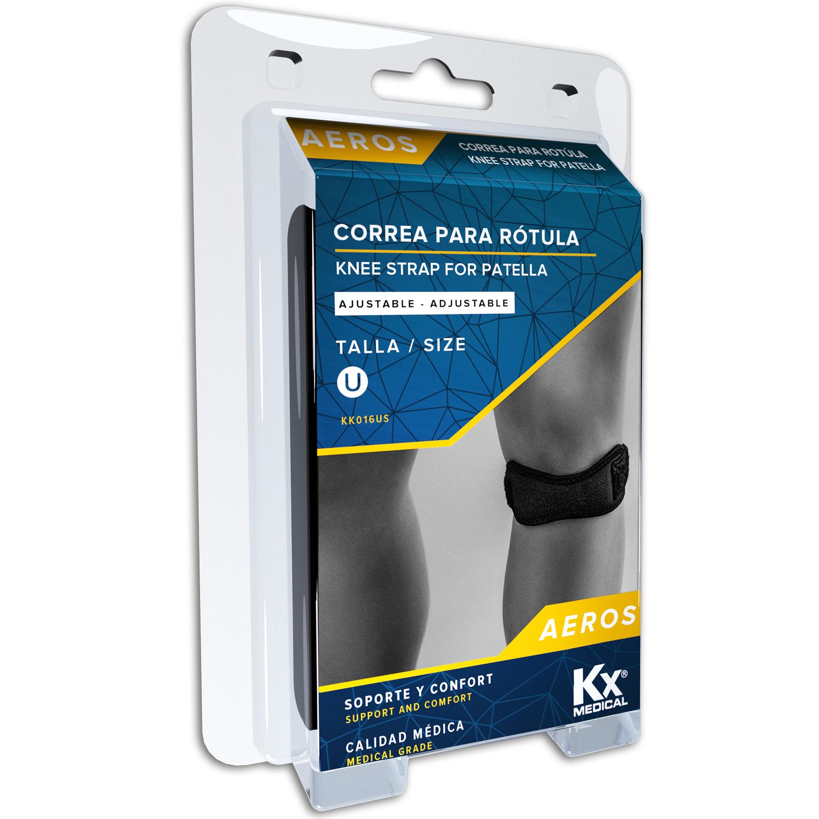 CORREA AJUSTABLE PARA ROTULA TALLA UNICA KXMEDICAL