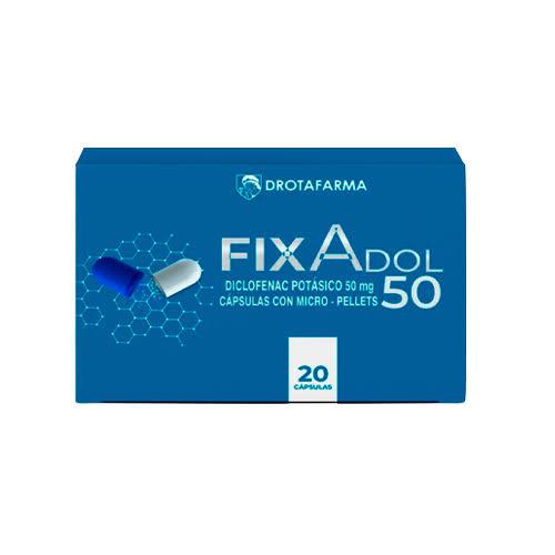 FIXADOL 50MG X 20 CAP DROTAFARMA