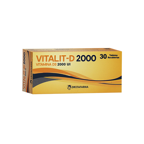 VITALIT - D 2000 UI  X 30 TAB DROTAFARMA
