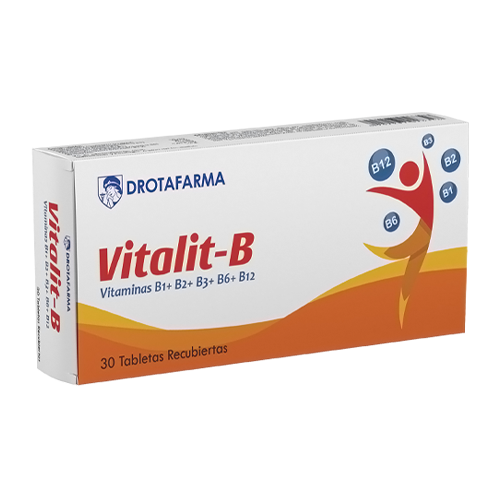 VITALIT-B COMPLEJO X 30 TAB DROTAFARMA