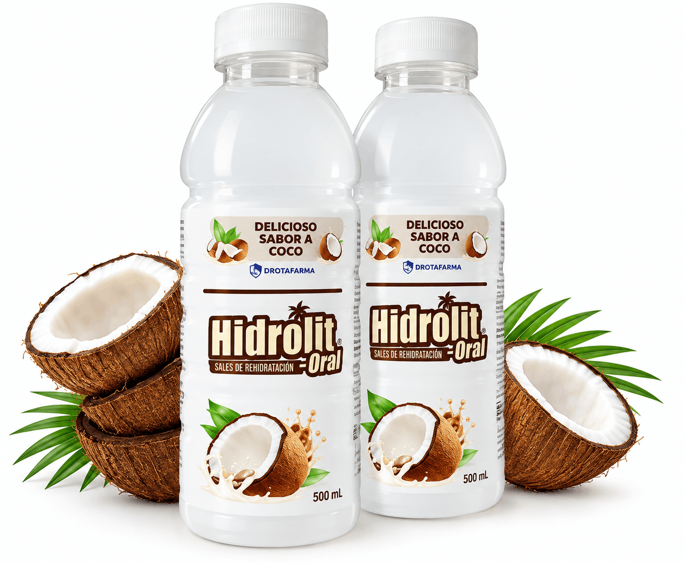 HIDROLIT SOLUCION ORAL COCO X 500 ML DROTAFARMA