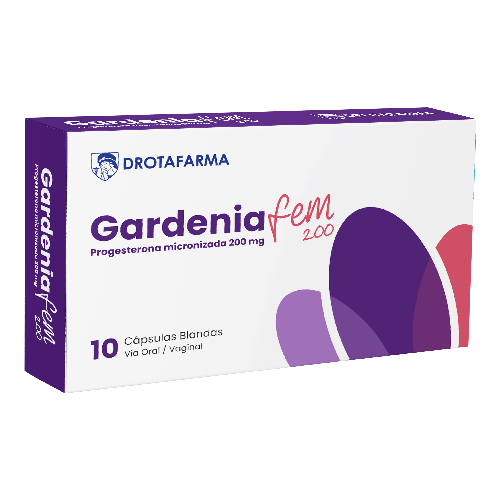 GARDENIA FEM 200 MG X 10 CAP