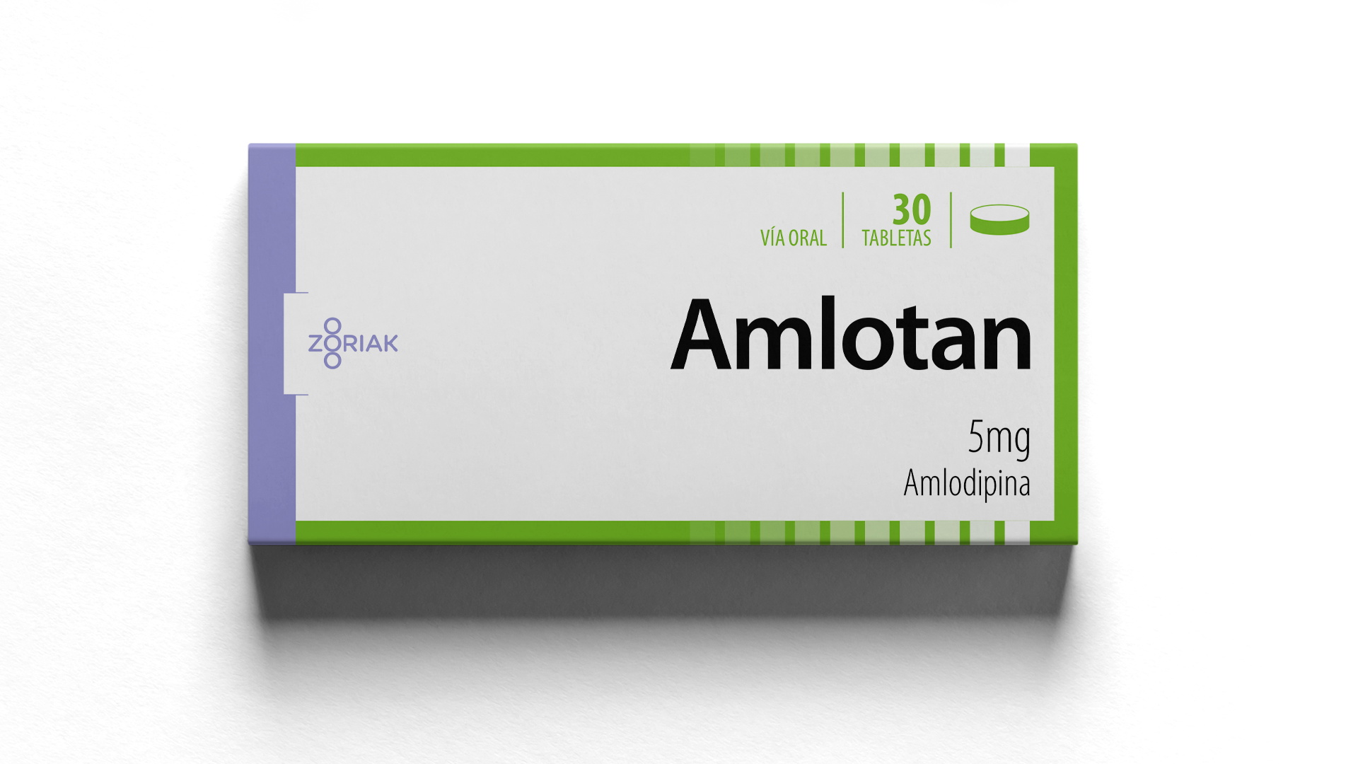 AMLOTAN  5 MG X 30 TAB ZORIAK