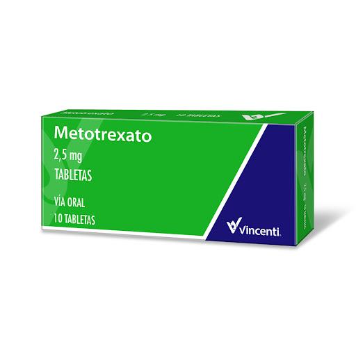 METOTREXATO 2.5 MG X 10 TAB VINCENTI