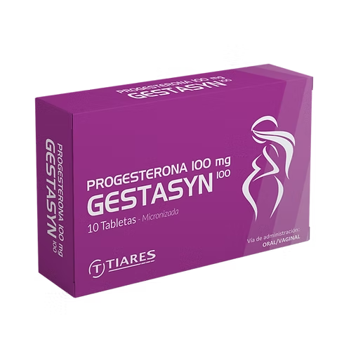 GESTASYN 100 MG X 10 TAB ORAL VAGINAL TIARES