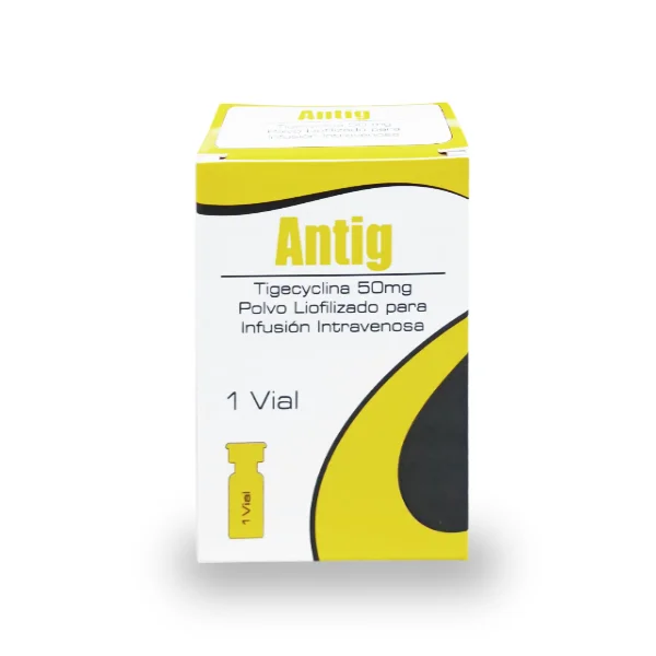 ANTIG TIGECYCLINA AMP  50 MG X 1 BC GROUP