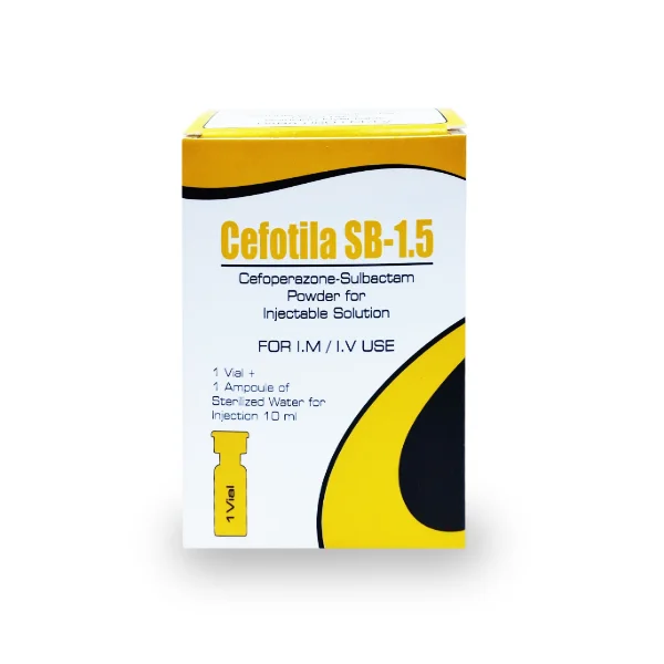 CEFOTILA SB-1.5 POLVO P/SUSP INYECTABLE I.M.I.V BC GROUP