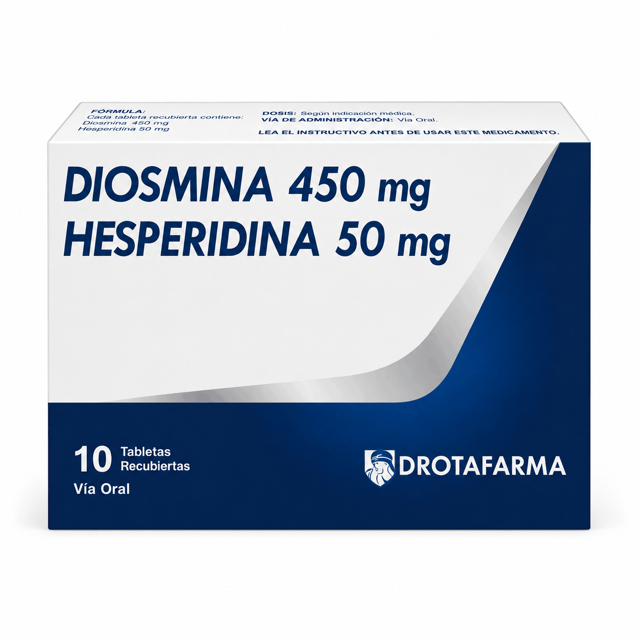 DIOSMINA - HESPERIDINA  450/50 MG BLISTER X 10 DROTAFARMA