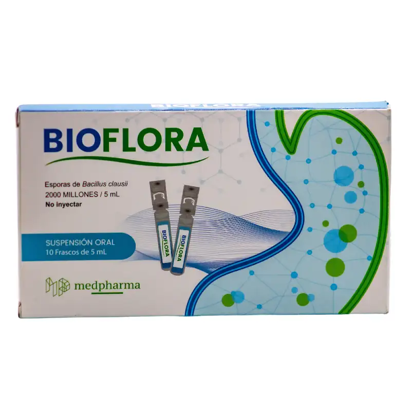 BIOFLORA SUSP ORAL 2000 UI / 5 ML X 10