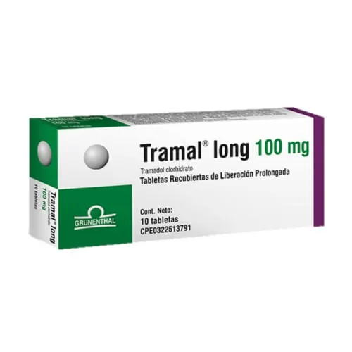 TRAMAL LONG 100 MG X 10 TAB