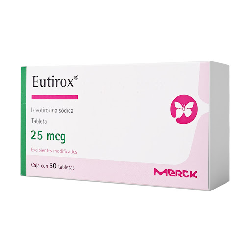 EUTHYROX 25 MCG X 50 TAB MERCK