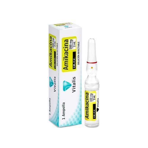 AMIKACINA AMP 500 MG / 2 ML X 1 PLUSPHARMA