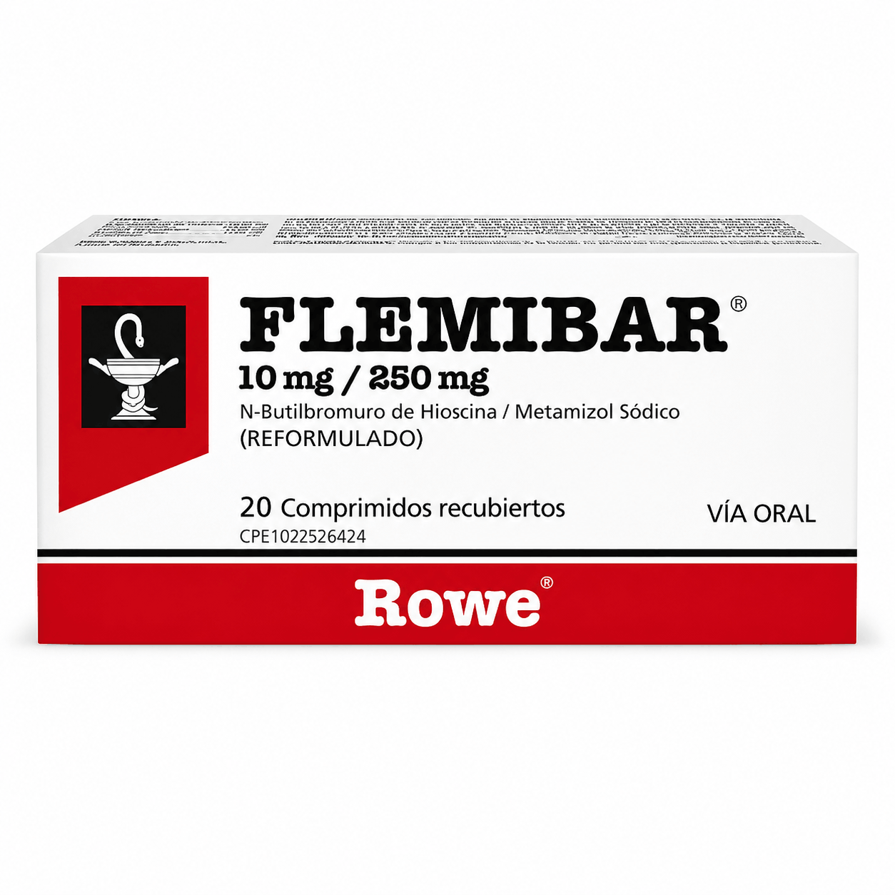 FLEMIBAR 10 MG - 250 MG X 20 COMP MEGALABS