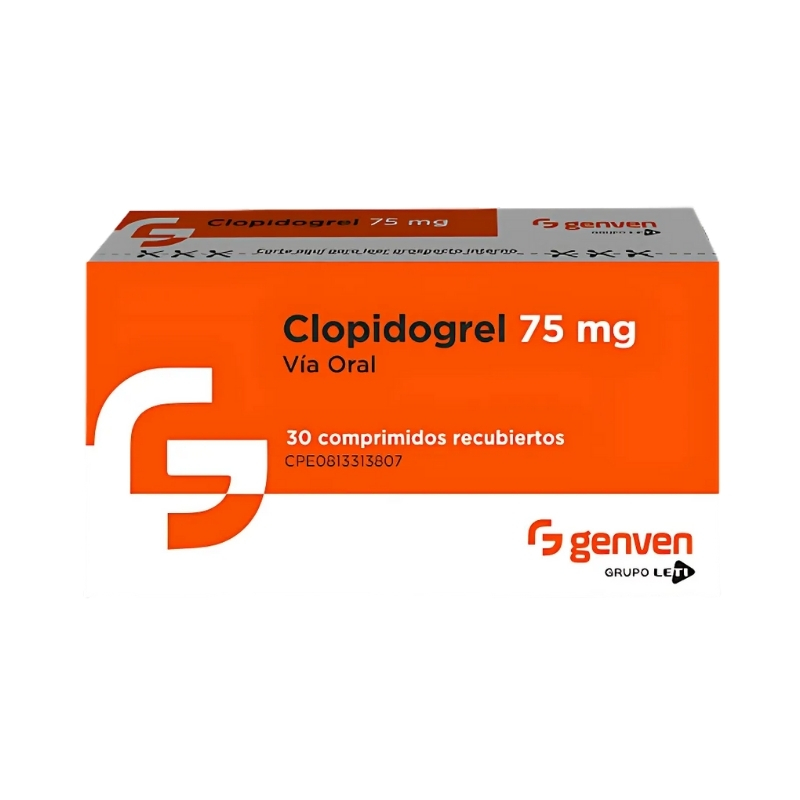 CLOPIDOGREL 75 MG X 30 COMP  GENVEN