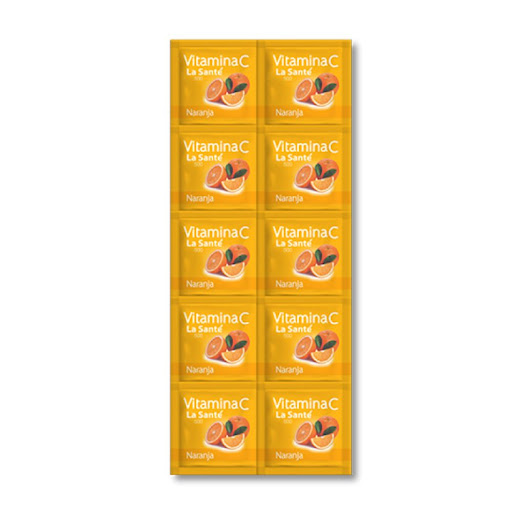 VITAMINA C MAST NARANJA X 10 TAB PHARMETIQUE