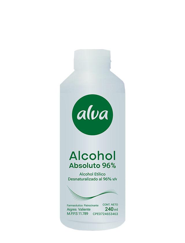 ALCOHOL ANTISEPTICO X 240 ML ALVA