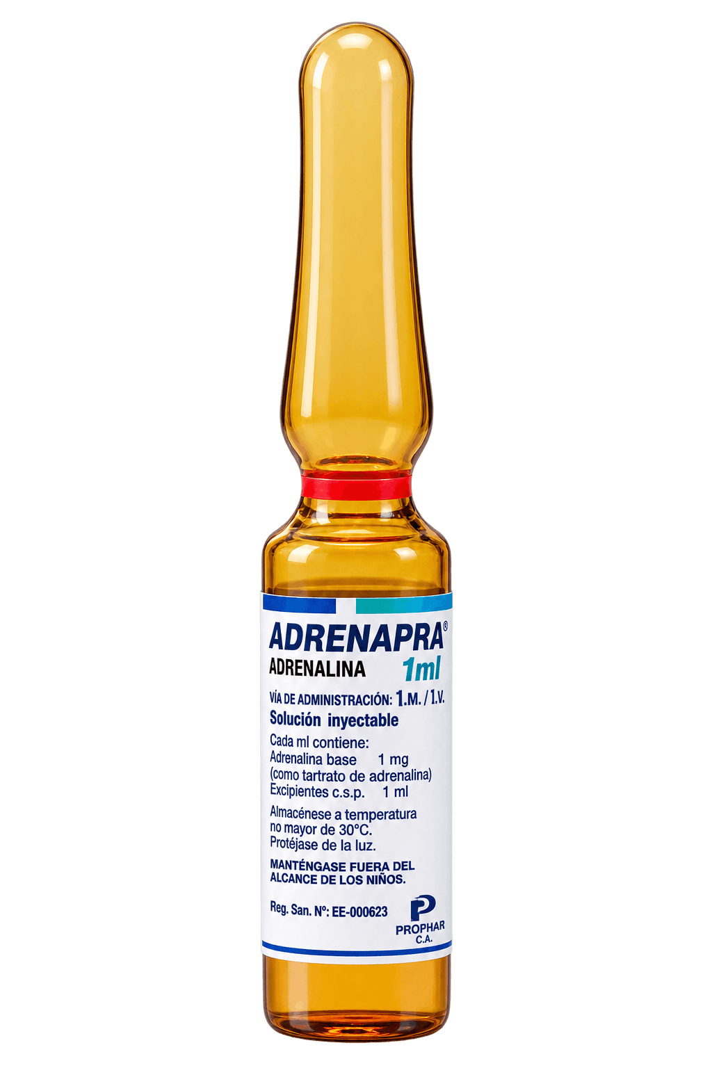 ADRENALINA AMP 1 MG / 1 ML I.V.I.M X 1 ADN MEDICAL