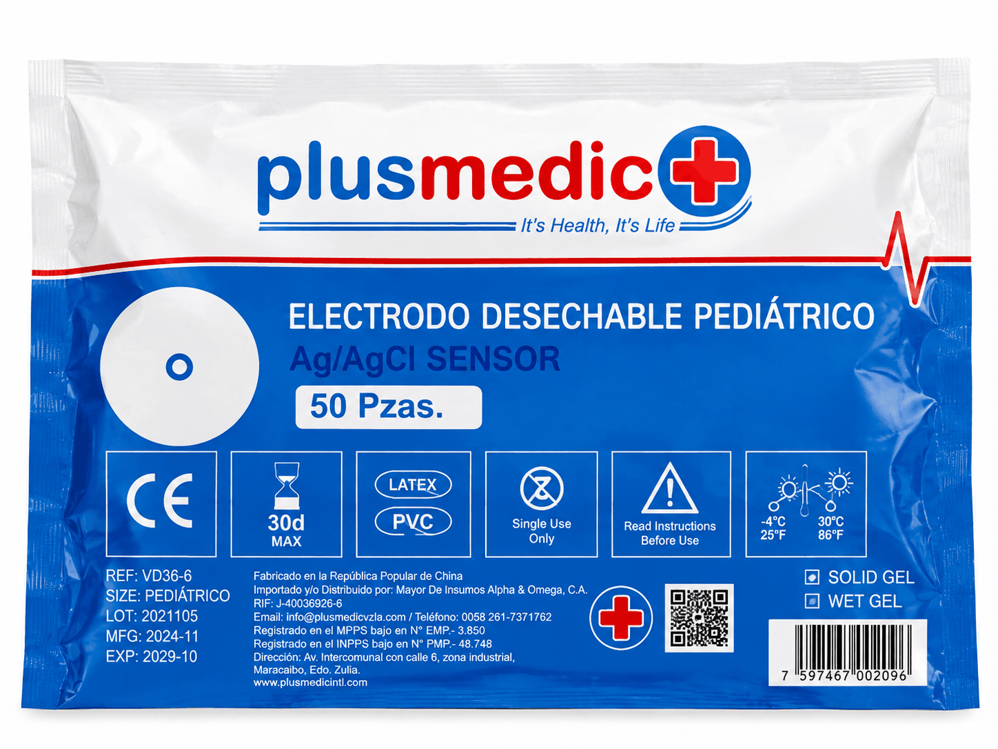 ELECTRODO PEDIATRICO X 1
