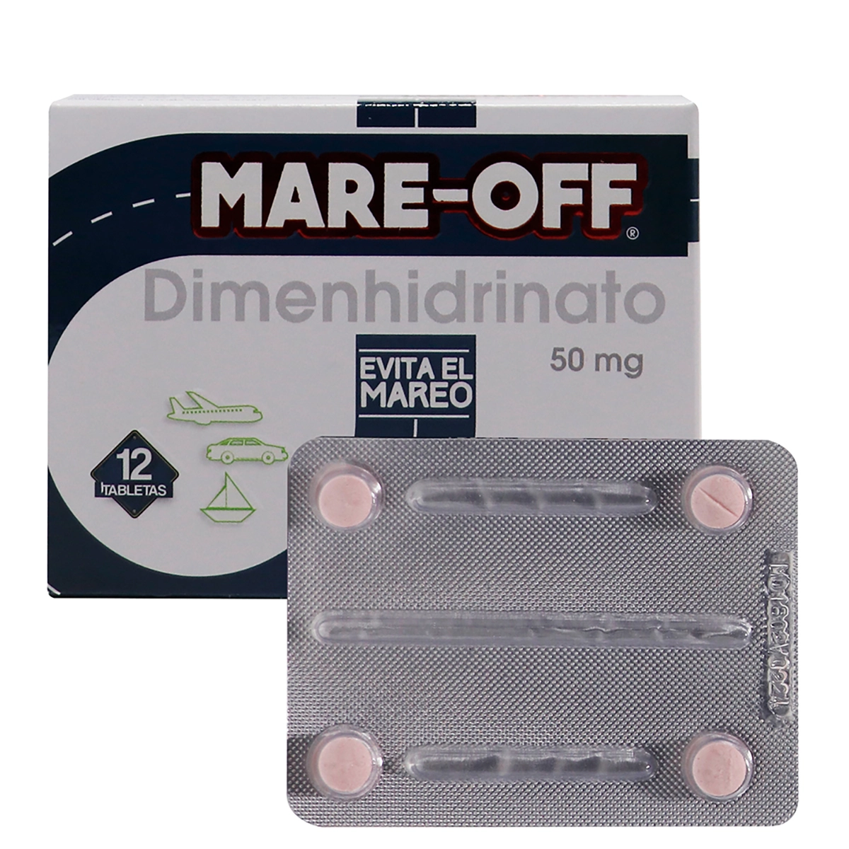 MARE-OFF TAB 50MG X 4 TAB COASPHARMA