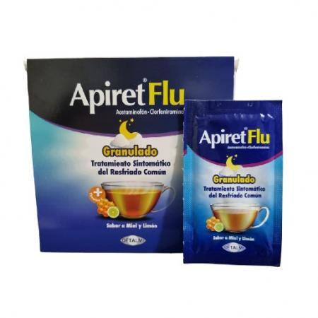 APIRET FLU GRANULADO MIEL LIMON DIA X 1