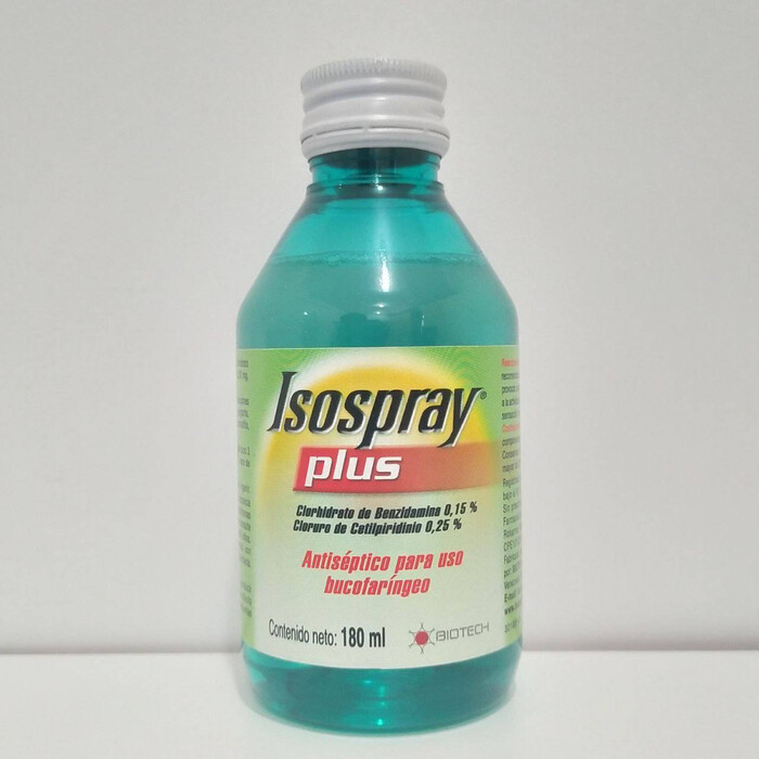 ISOSPRAY PLUS 0.15% - 0.25% SOL X 120 ML BIOTECH