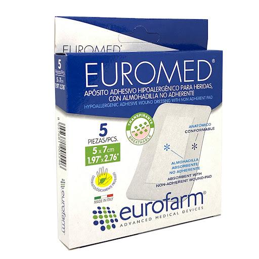 EUROMED APOSITO ADHESIVO 5 X 7 CM X 1