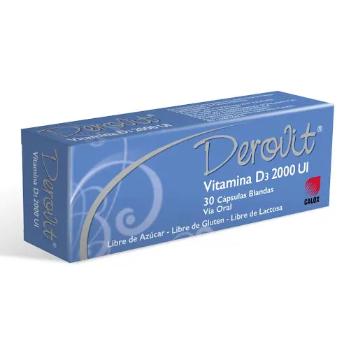 DEROVIT VIT D3 2000 U.I. X 30 CAP CALOX VIVAX