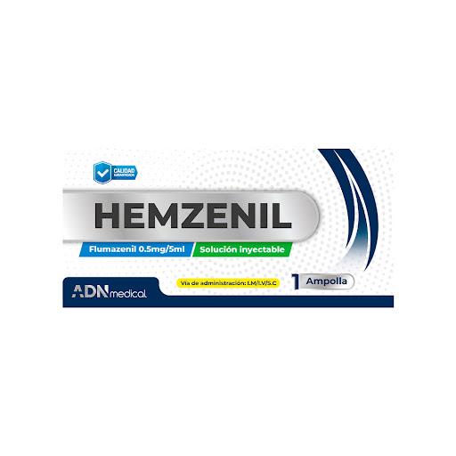 HEMZENIL AMP 0.5 MG/5 ML X 1 ADN MEDICAL