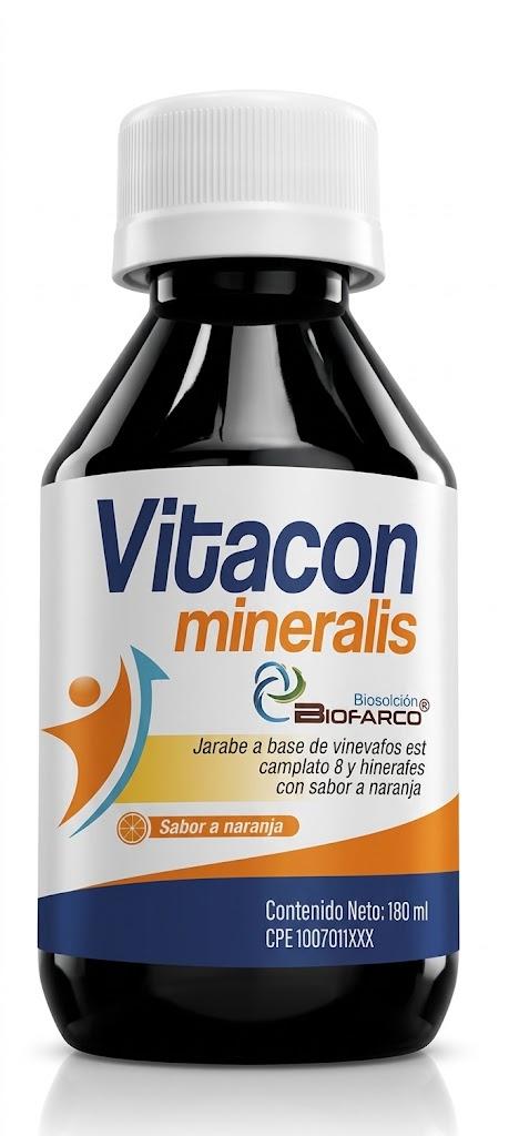 VITACON MINERALIS X 180 ML BIOFARCO